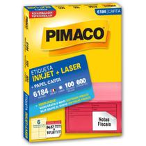 Etiqueta Carta 6184 100 FLS 84,67 X 101,6 MM INKJET + Laser Caixa com 600 Etiqueta Carta 6184 100 FLS 84,67 X 101,6 MM INKJET + Laser Caixa com 600
