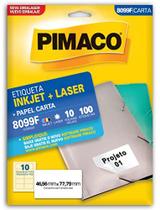 Etiqueta Carta 8099F 10 Fls 46,56 X 77,79 Mm