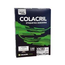 Etiqueta Cc183 50,8X101,6Mm 100Fls Colacril