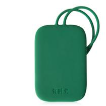 Etiqueta de Bagagem de Silicone Portátil - Organizadora de Cartão de Embarque