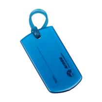 Etiqueta de Bagagem de Silicone - Simples, Durável e Reutilizável