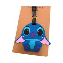 Etiqueta de Bagagem Fofa Stitch Disney - Porta-Identificação para Mala