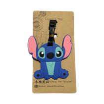 Etiqueta de Bagagem Fofa Stitch Disney - Porta-Identificação para Mala