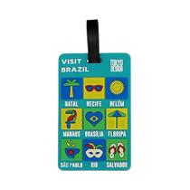 Etiqueta de Bagagem Identificador Mala Mochila Tag de Viagem Etiqueta de Bagagem Identificador Mala Mochila Tag de Viagem