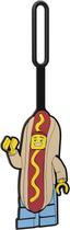Etiqueta de bagagem LEGO Hot Dog Man Silicone para viagens