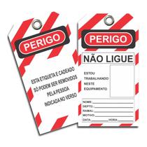 Etiqueta de bloqueio flexivel com filme e:0,45mm loto tagout