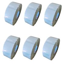 ETIQUETA DE BOPP 141 x 70mm BRANCA 3M CX C/6 ROLOS x 1.500 ETIQUETAS ETIQUETA DE BOPP 141 x 70mm BRANCA 3M CX C/6 ROLOS x 1.500 ETIQUETAS