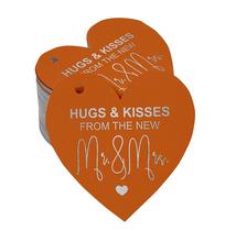 Etiqueta de Garrafa de Casamento "Abraços & Beijos" com Foil - Inkdotpot Etiqueta de Garrafa de Casamento "Abraços & Beijos" com Foil - Inkdotpot