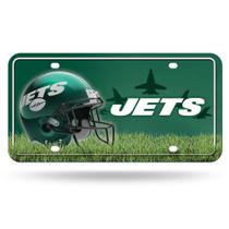 Etiqueta de matrícula Rico Industries NFL New York Jets Metal Etiqueta de matrícula Rico Industries NFL New York Jets Metal