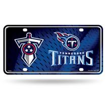 Etiqueta de matrícula Rico Industries NFL Tennessee Titans Etiqueta de matrícula Rico Industries NFL Tennessee Titans