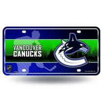 Etiqueta de matrícula Rico Industries NHL Vancouver Canucks