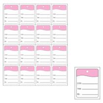 Etiqueta de Papel p/ Roupas Pacote c/ 1000 un Rosa - Link Etiquetas Etiqueta de Papel p/ Roupas Pacote c/ 1000 un Rosa - Link Etiquetas