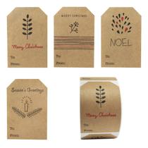Etiqueta de presente InStocklabels.com Boho Minimalist 2x3 polegadas, 100 unidades Etiqueta de presente InStocklabels.com Boho Minimalist 2x3 polegadas, 100 unidades