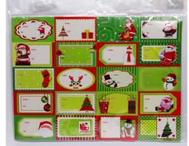 Etiqueta Decorativa De/Para Natal
