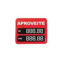 Etiqueta Digital Aproveite Vermelho Mini 100 unidades Etiqueta Digital Aproveite Vermelho Mini 100 unidades