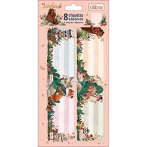 Etiqueta escolar adesiva Tilibra loveland com 8 etiquetas