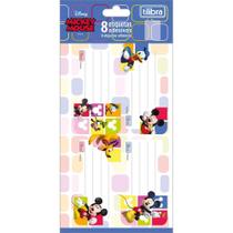 Etiqueta Escolar Decorada Mickey com 8 Etiquetas 100X208MM
