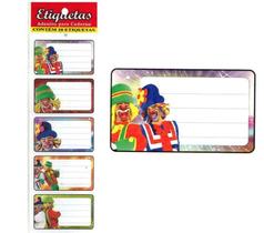 Etiqueta Escolar Patati Patata contem 10 etiquetas