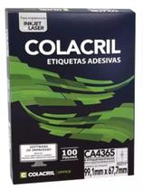 Etiqueta I. Jet Ca 4365/ A4365 C/800 Colacrill