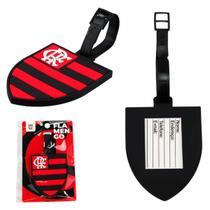 Etiqueta Identificação Bagagem Mala Time Futebol Flamengo
