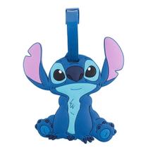 Etiqueta Identificação Bagagem Stitch Sentado 11x11cm - Disney Etiqueta Identificação Bagagem Stitch Sentado 11x11cm - Disney