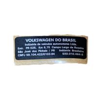 Etiqueta Identificação Fabricação Veículo Vw Fox Gol Voyage