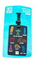 Etiqueta Identificadora De Bagagem Silicone P/ Mala Viagem