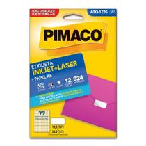 Etiqueta inkjet/laser A5Q1226 com 12 folhas - Pimaco Etiqueta inkjet/laser A5Q1226 com 12 folhas - Pimaco