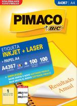 Etiqueta Inkjet/Laser Pimaco A4367- 288,5 mm x 200 mm Etiqueta Inkjet/Laser Pimaco A4367- 288,5 mm x 200 mm