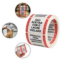 Etiqueta Lacre de Segurança Inviolável para Delivery 10000 Unidades Adesiva Entregas Etiqueta Lacre de Segurança Inviolável para Delivery 10000 Unidades Adesiva Entregas