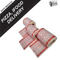 Etiqueta Lacre Delivery (iFood, Pizza, 99food, Uber Eats, Rappi, Loggi) 1.000 Unidades