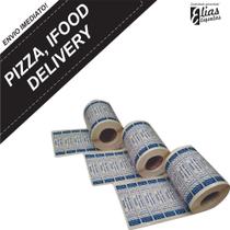 Etiqueta Lacre Delivery (iFood, Pizza, 99food, Uber Eats, Rappi, Loggi) 10.000 Unidades - ELIAS ETIQUETAS