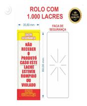 Etiqueta Lacre Para Delivery Ifood Rappi 1000 Unidades - J. ANDRADES
