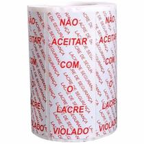 Etiqueta Lacre Segurança 100x35mm Pad40 Fitacrel - 500un