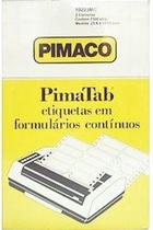 Etiqueta Matricial 102x23 2 Car 1500un Pimaco - 953010 Etiqueta Matricial 102x23 2 Car 1500un Pimaco - 953010