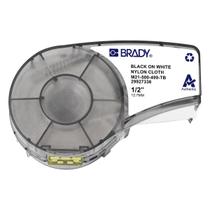 Etiqueta Nylon para Bloco Terminal Preto no Branco 12,7mm x 4,8m Brady M21-500-499-TB