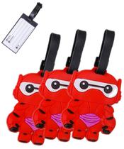 Etiqueta Para Bagagem Mala Viagem Tag Personagens