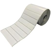 Etiqueta para Código de Barras Couche 33X21MM - 3 Colunas, Rolo de 30 Metros