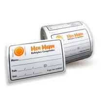 Etiqueta Para Marmitas - Meu Menu - Refeições Congeladas - Etiqueta Para Marmitas - Meu Menu - Refeições Congeladas -