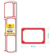 Etiqueta para Preço GR-4 60X40MM com 150 Etiquetas - Pacote com 03 Rolos