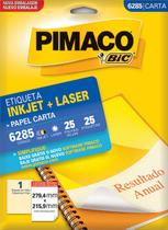 Etiqueta pimaco 6285 mod.1 carta 25 folhas