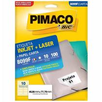 Etiqueta pimaco 8099f 10 folha - pimaco