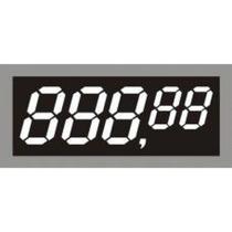 Etiqueta Prata Preço C/ Digital - 55 mm x 25 mm - Pct 50 Unid.