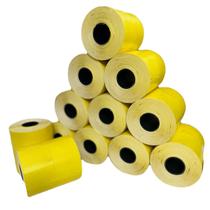 Etiqueta Tag 40x60 Amarelo 2 Colunas 12 Rolos 12.000 Tags