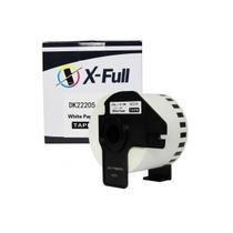 Etiqueta Térmica Suporte Compatível Dk2205 Branca 62Mmx30M