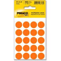 Etiqueta TP 19 Laranja - Pimaco Etiqueta TP 19 Laranja - Pimaco