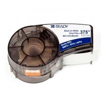 Etiqueta Vinil Preto/Branco 9,53mmx 6,40m Brady M21-375-595-WT