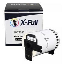 Etiqueta Xfull Compatível Para Brother Dk22243 Ql-1100 102mm Etiqueta Xfull Compatível Para Brother Dk22243 Ql-1100 102mm