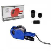 Etiquetadora Manual 7 Dígitos Cor ul Com Tinteiro Extra