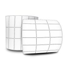 Etiquetas Adesivas 30x15 Mm Térmica Sem Barreira 32 Metros 3 Colunas C/ Espaçamento
